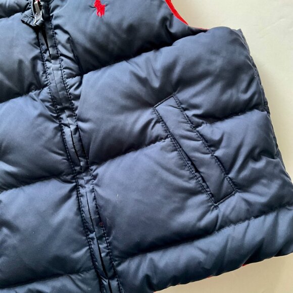 POLO Ralph Lauren Boy's Sleeveless Puffer Vest EUC Size 18M - Picture 5 of 7
